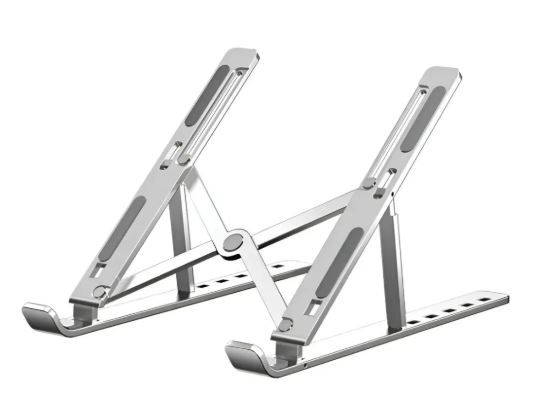 Suporte De Notebook Articulado Alumínio Dobrável Ergonômico