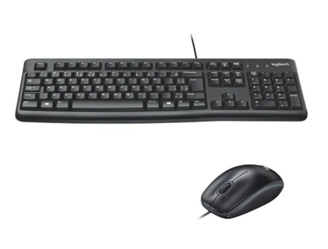 Teclado com fio- Logitec